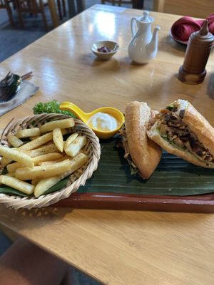 Bahn mi  at Rau Ơi Eatery in Hoi An