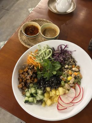 Poke bowl   at Rau Ơi Eatery in Hoi An