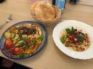   at Hummus Studio in Berlin
