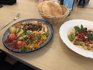   at Hummus Studio in Berlin