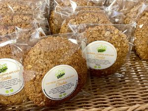 Vegan cookies 😋   at The Juicery in Portsmouth
