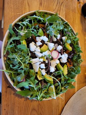 Belunga salad at VegÁno in Liptovsky Hradok