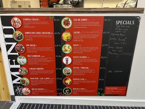 Menu   at Namaste Inbhir Nis  in Inverness