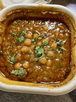 Chole (comes with bread)   at Namaste Inbhir Nis  in Inverness