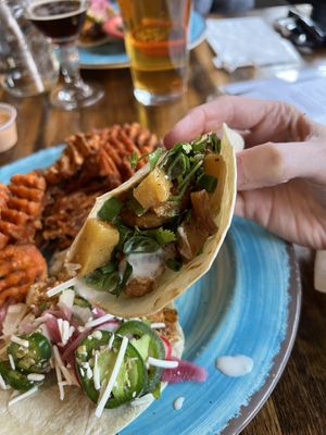   at Crafted The Art of the Taco in Greensboro