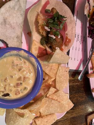   at Crafted The Art of the Taco in Greensboro