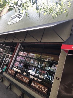 Outside  at Crafted The Art of the Taco in Greensboro