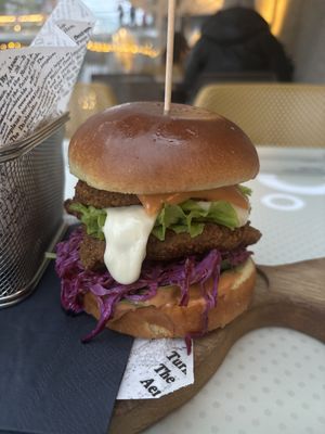 burgir  at Makalonca in Ljubljana