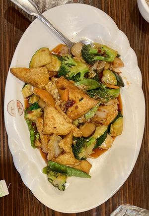 Tofu delight   at Shanghai Villa in New York City