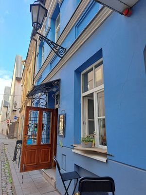Cute store front at Vieta in Vilnius