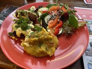 Soya Cutlets  at Vieta in Vilnius
