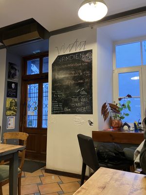 Brilliant vegan place in the Oldtown of Vilnius  at Vieta in Vilnius