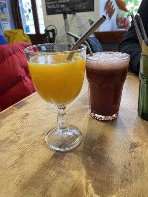 Orange juice & homemade lemonade - Vieta, Vilnius  at Vieta in Vilnius