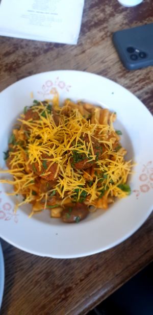 Main dish at Vieta in Vilnius