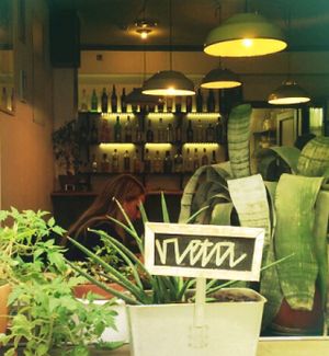 from the outside at Vieta in Vilnius