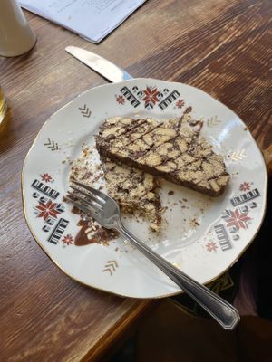 “lazy” cake  at Vieta in Vilnius