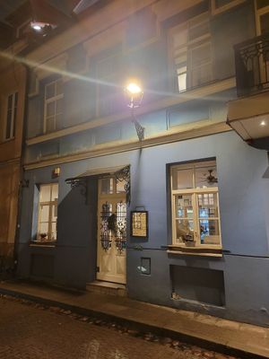 Outside at Vieta in Vilnius