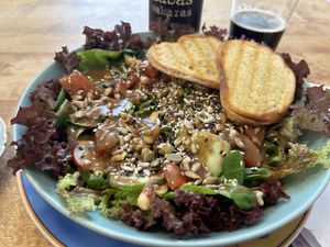 Salad  at Vieta in Vilnius