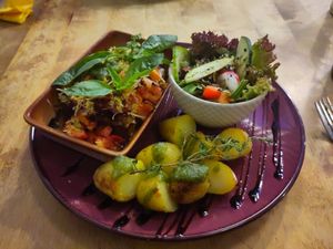 Tofu at Vieta in Vilnius