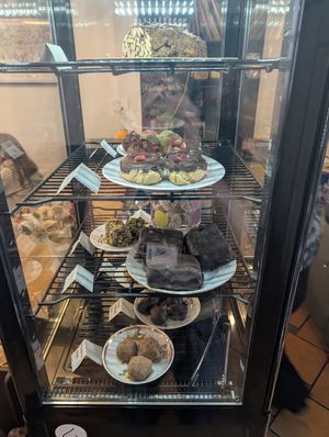 Cakes at Vieta in Vilnius