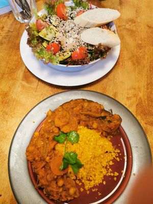 Nice portions at Vieta in Vilnius