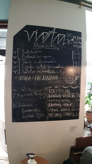 special offers of the day at Vieta in Vilnius