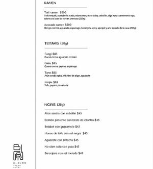 Ramen 🍜 Temakis y Nigris 🍣 at Bigan in Mexico City