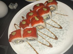 Rollo de no salmón   at Bigan in Mexico City