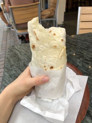 Yufka Sabich Vegan at Euphrat in Freiburg