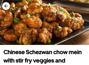 What we ordered was nothing like this picture or description at Tulsi Vegan Cuisine in Montreal