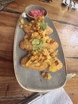 CORN POLCANES  at Amate 38 in Playa Del Carmen