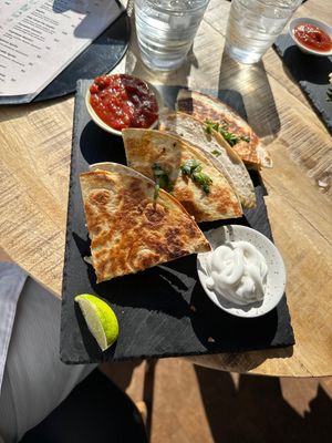 Vegan Quesadilla  at Tipsy Ø in Aarhus