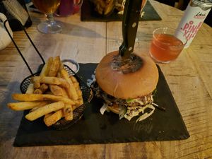 Ave Avo Burger & kombucha at Tipsy Ø in Aarhus