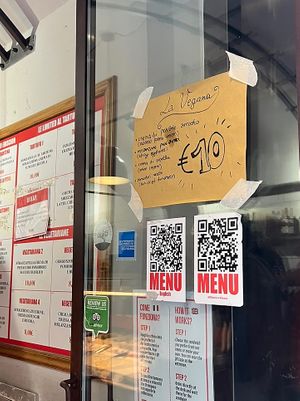 Ingredientes   at All'Antico Vinaio  in Florence