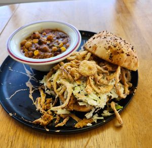 Barvecue sandwich  at Veggeez  in Waxhaw