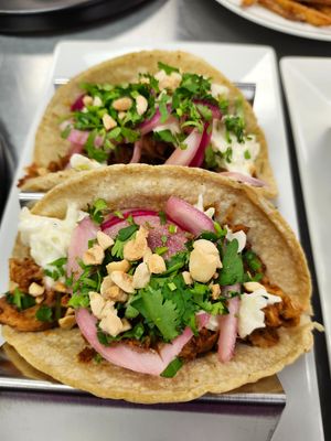 Korean style tacos at Veggeez  in Waxhaw