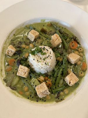 Green curry  at Veggeez  in Waxhaw