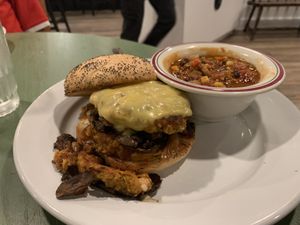 Shroom and Gouda  at Veggeez  in Waxhaw