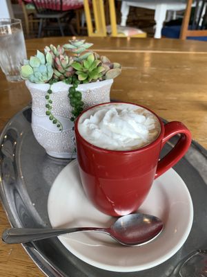 Hot chocolate   at Veggeez  in Waxhaw