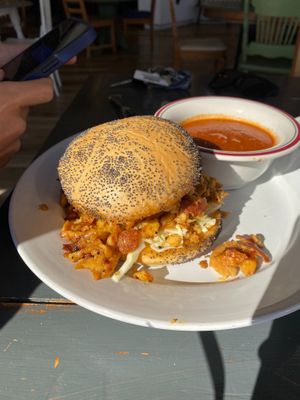 The Barvecue Sammie at Veggeez  in Waxhaw