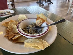 artichoke dip 💚  at Veggeez  in Waxhaw