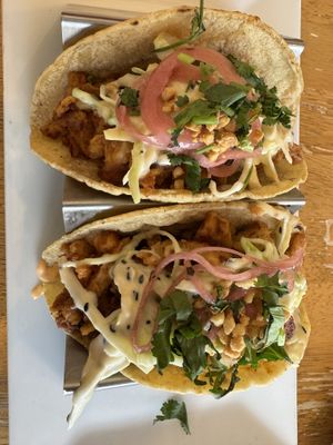 Korean tacos  at Veggeez  in Waxhaw
