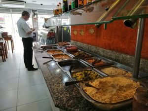 Buffet at Dona Vegana in Rio De Janeiro