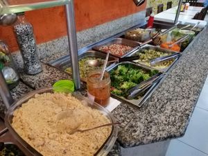 Best Manioc flavours flour at Dona Vegana in Rio De Janeiro