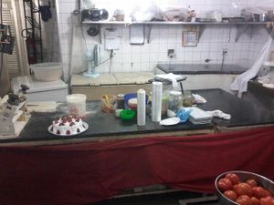 Kitchen at Dona Vegana in Rio De Janeiro