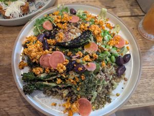 Green goddess salad at No33 in the Park in Norwich