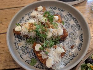 Truffle hash browns at No33 in the Park in Norwich