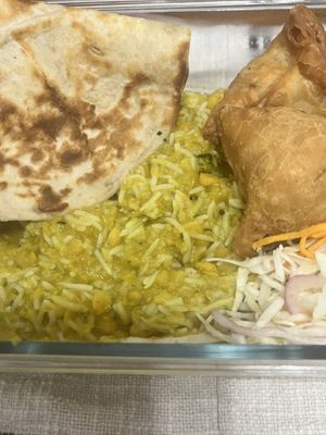 Dal Tadka (lentil curry) (takeout)  at Noor Kitchen & Cocktails in Greensboro