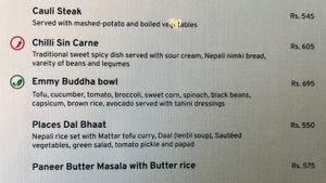 bowls  at Places Restaurant and Bar in Kathmandu