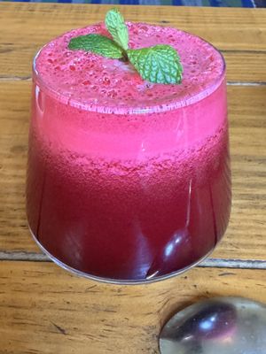 True blood….. beets   at Places Restaurant and Bar in Kathmandu